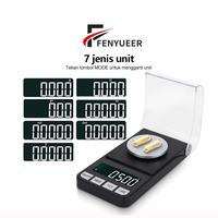 Gambar Fenyueer Timbangan Emas Digital Pocket Scale 0,001g Timbangan Elektronik Presisi USB Rechargeable - 50G/0.001G-USB+Bater dari Fenyueer Official Store Kab. Tangerang 4 Tokopedia