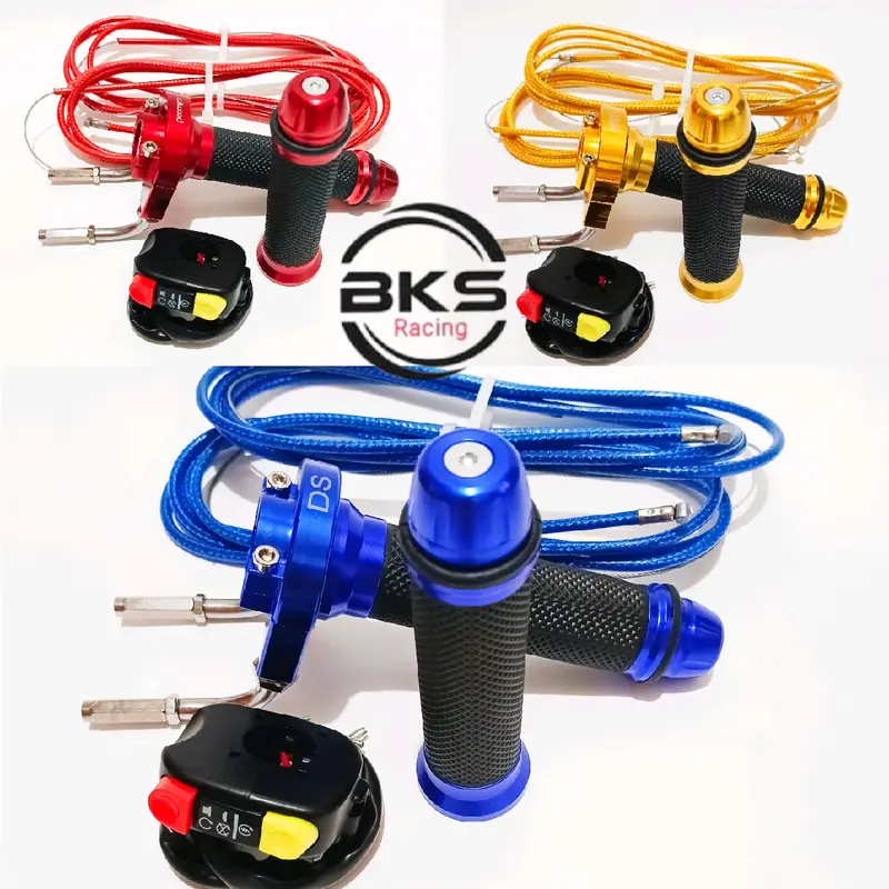 Gas spontan Kabel 2 ( Universal ) panjang kabel 180cm Bisa Untuk Semua Motor Nmax.aerox.pcx.R15.Satria.Ninja.Cbr.Gsx150/250/Nmax.Vario125/150/vario110/mio j/mio sporty/mio suol/gt/fino/beat streat/scoopy/beat fi/genio/fazzio/mx/mx king/Rx king/jupiter dll 0