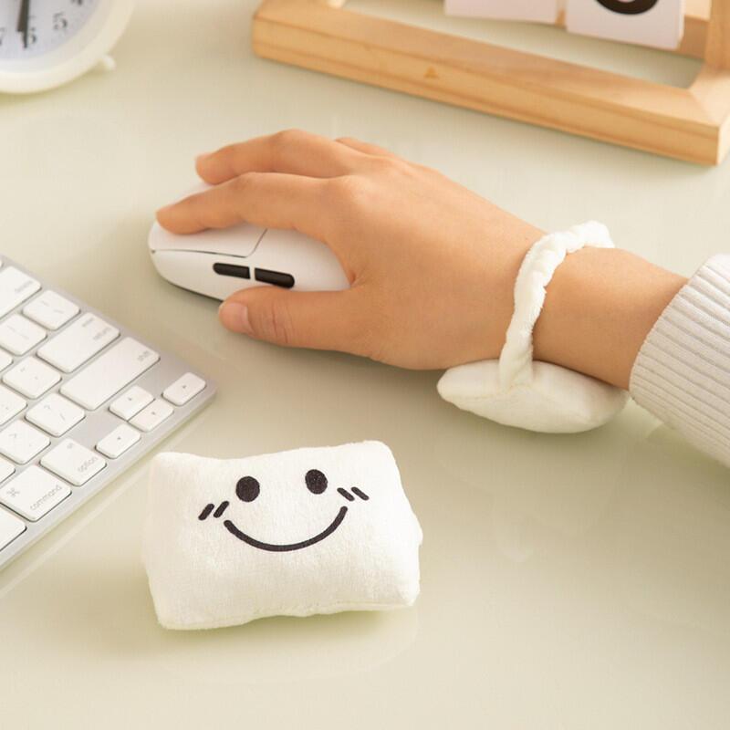 Memory Foam Small Pillow To Carry Rest Pad Mouse Wrist Cushion Support Office Computer, Laptop, Comfortable Lightweight For Easy Typing Pain Relief 8