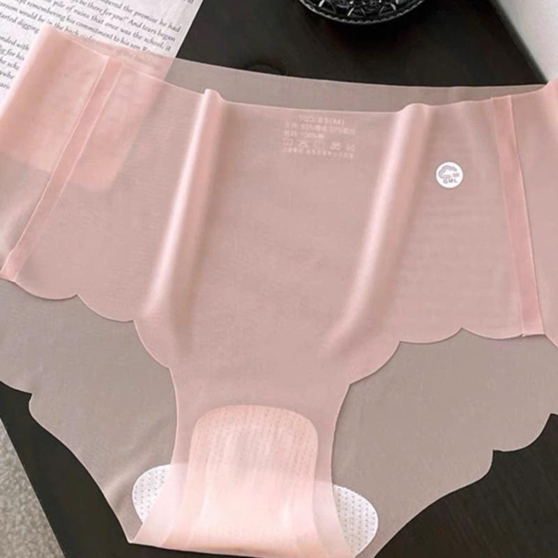 Set 10 (hoặc 5) Quần lót nữ su thạch cotton tàng hình women L01 5