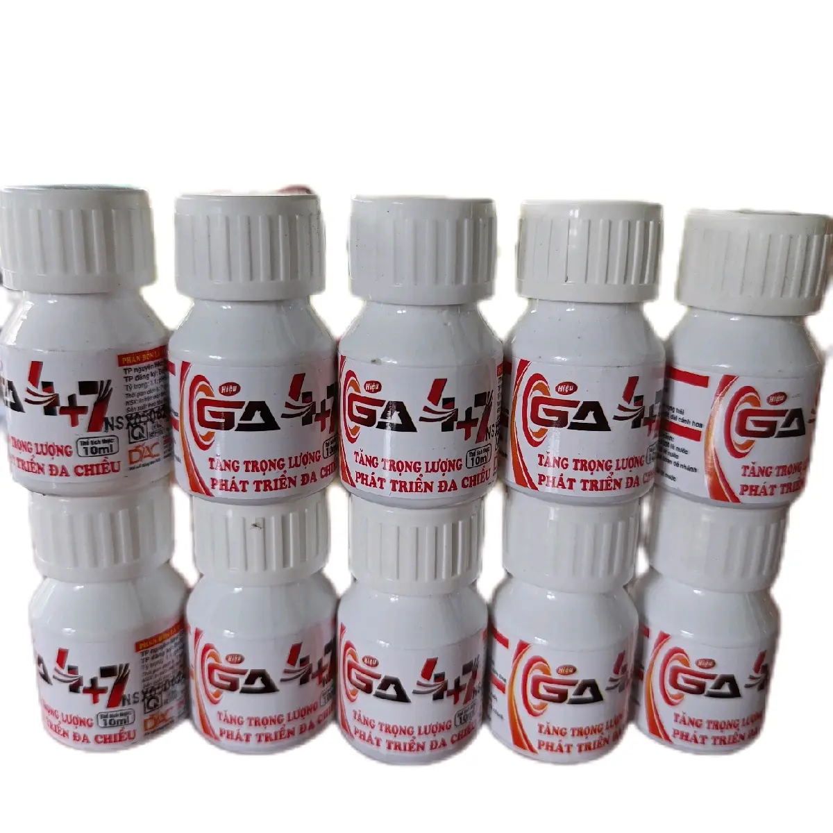 Phân bón vi lượng Ga4+7 (15 tặng 1 chai cùng loại) giúp cây phát triển toàn diện, trái tròn, điều gai, nặng ký