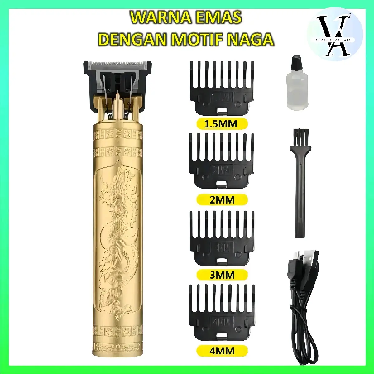 ALAT CUKUR RAMBUT KUMIS JENGGOT PROFESIONAL HAIR CLIPPER VINTAGE MESIN ELEKTRIK SISIR POTONG RMBUT