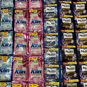 72pcs paket Hemat ( Soklin liquid 36pcs dan Molto/downy 36pcs)