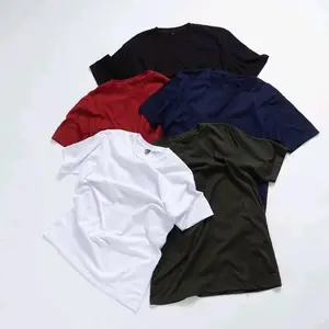 Kaos shoop ( Tebal ) 6 PCS 100rb kaos polos bahan Cotton 24s Kaos lengan pendek pria wanita