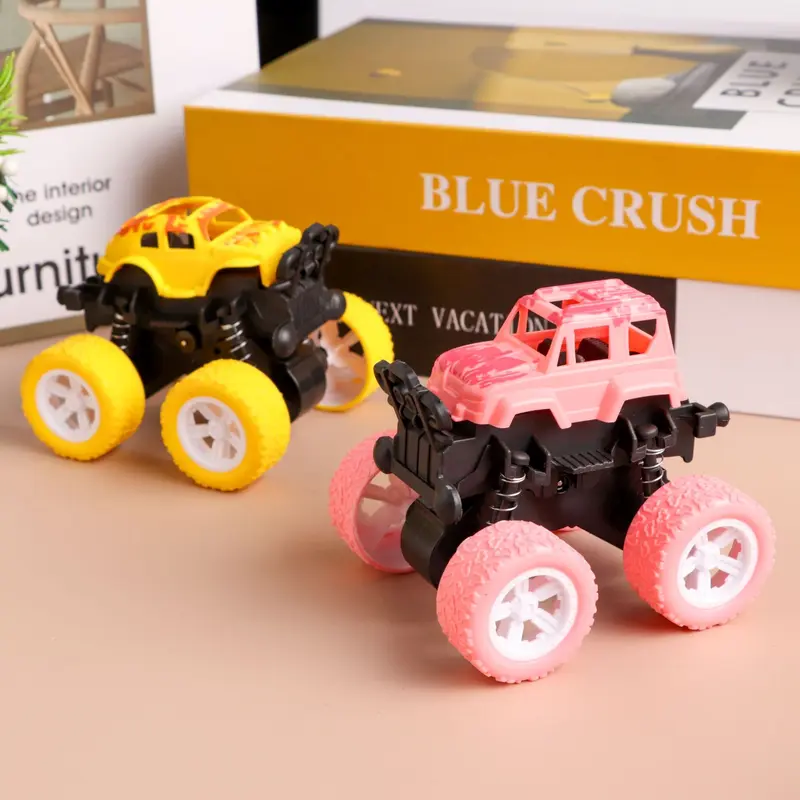 Xe địa hình quán tính, Đồ chơi trẻ em, Xe địa hình đóng thế, Bigfoot, Chống rơi, Mẫu cho bé trai Toy 3