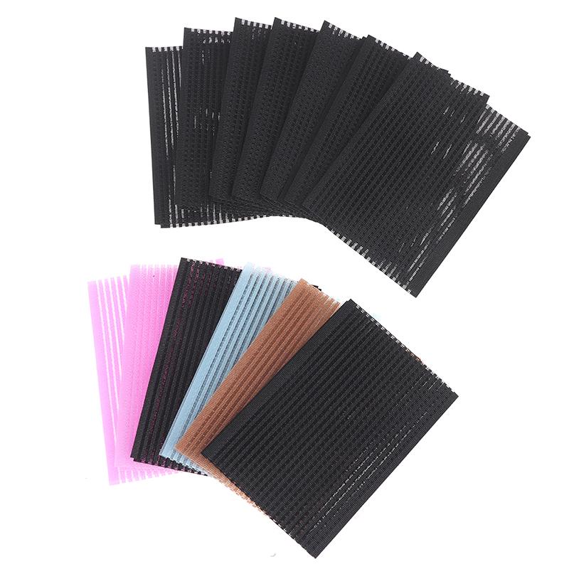 Miếng Đệm Tóc, 12 Chiếc, Kẹp Dán Tóc, Cố Định Tóc Mái, Miếng Dán Ma Thuật Liền Mạch, Kẹp Tóc Viền Nam 0