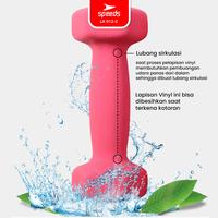 Gambar SPEEDS Dumbell / Barbel Mini / Barbel Wanita Neoprene  Otot Alat Fitnes Cewek Vinyl Angkat Beban Latihan Otot 012-2 - 1KG.BIRU dari Calary Toys Kota Surabaya 4 Tokopedia