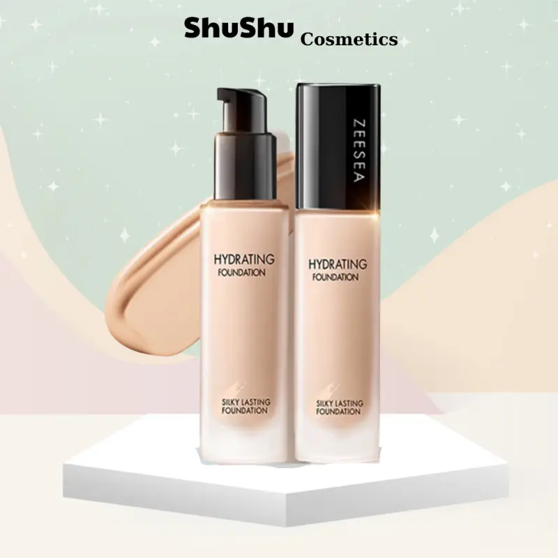 Kem nền ZEESEA Dạng Lỏng Che Khuyết Điểm Kiềm Dầu Hiệu Quả Lâu Trôi SHUSHU COSMETICS Women Mỹ Phẩm