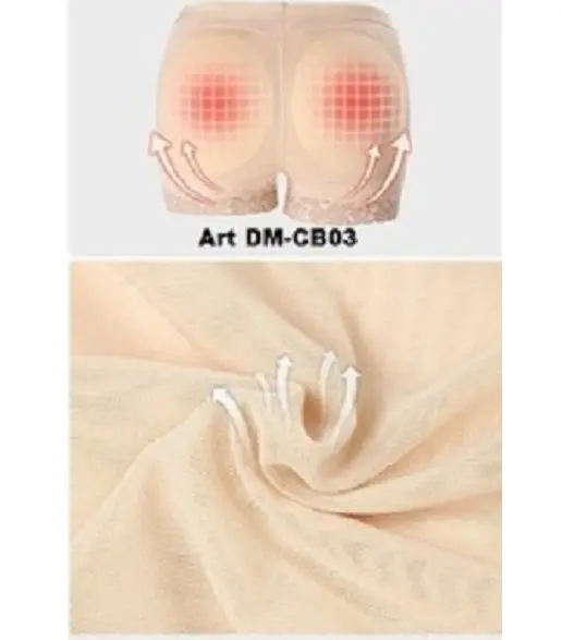 Shapewear Celana Dalam Busa Korset Wanita Model Renda / Celana Boxer Korset Shapewear DM-CB03 3