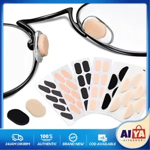 8 Pcs Nosepad Kacamata Tempel Bahan Spons Eva Anti Slip / Nosepad Kaca Mata Tempel / Bantalan Penyangga Hidung Kacamata / Sticker Kacamata Penyangga Hidung Non Slip Spons - Nose Pad