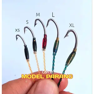 Kail Pancing Urek Belut Sawah Bahan Baja Stainless Steel Tahan Karat Anti Mocel Siap Pakai Model P4rang