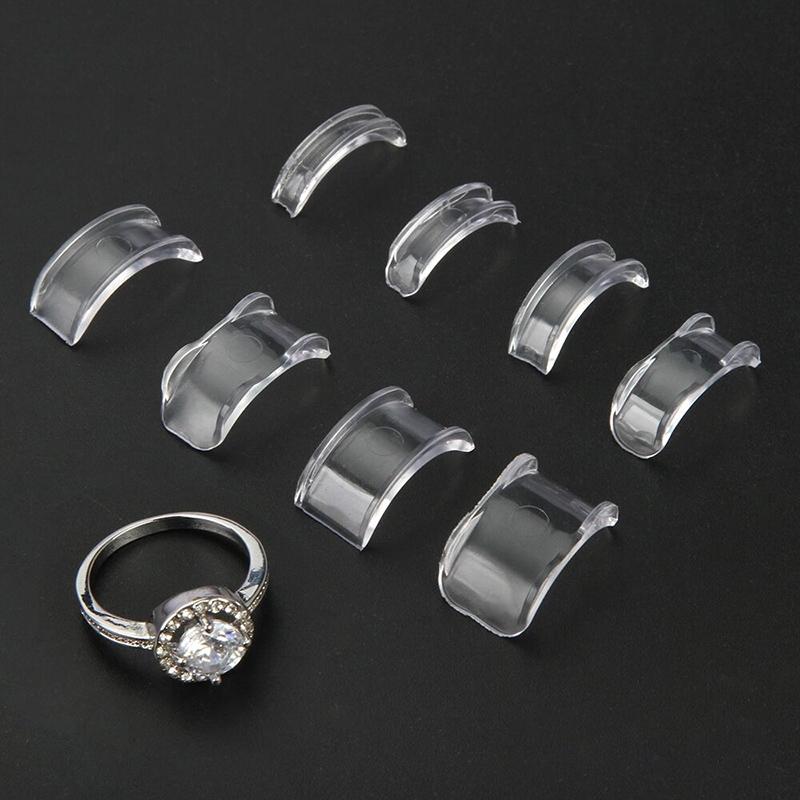 Product Introduction of Bộ Điều Chỉnh Kích Thước Nhẫn Trong Suốt Vô Hình Bằng Silicon, 8 Kích Cỡ, Bộ Giảm Tốc Thắt Lưng, Dụng Cụ Trang Sức 33