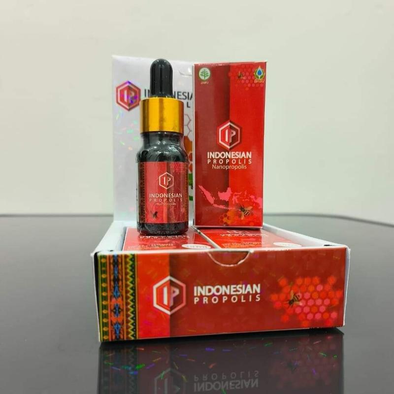 Indonesian Propolis Basu Nanopropolis BPOM Original 100% Asli - 1 Box isi 2 Botol BPOM 3