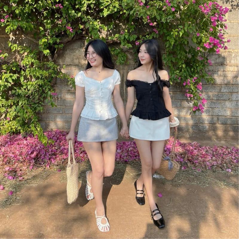 Chân váy Ngắn Cạp Trễ Lót Quần [Một Mẩu House] 7