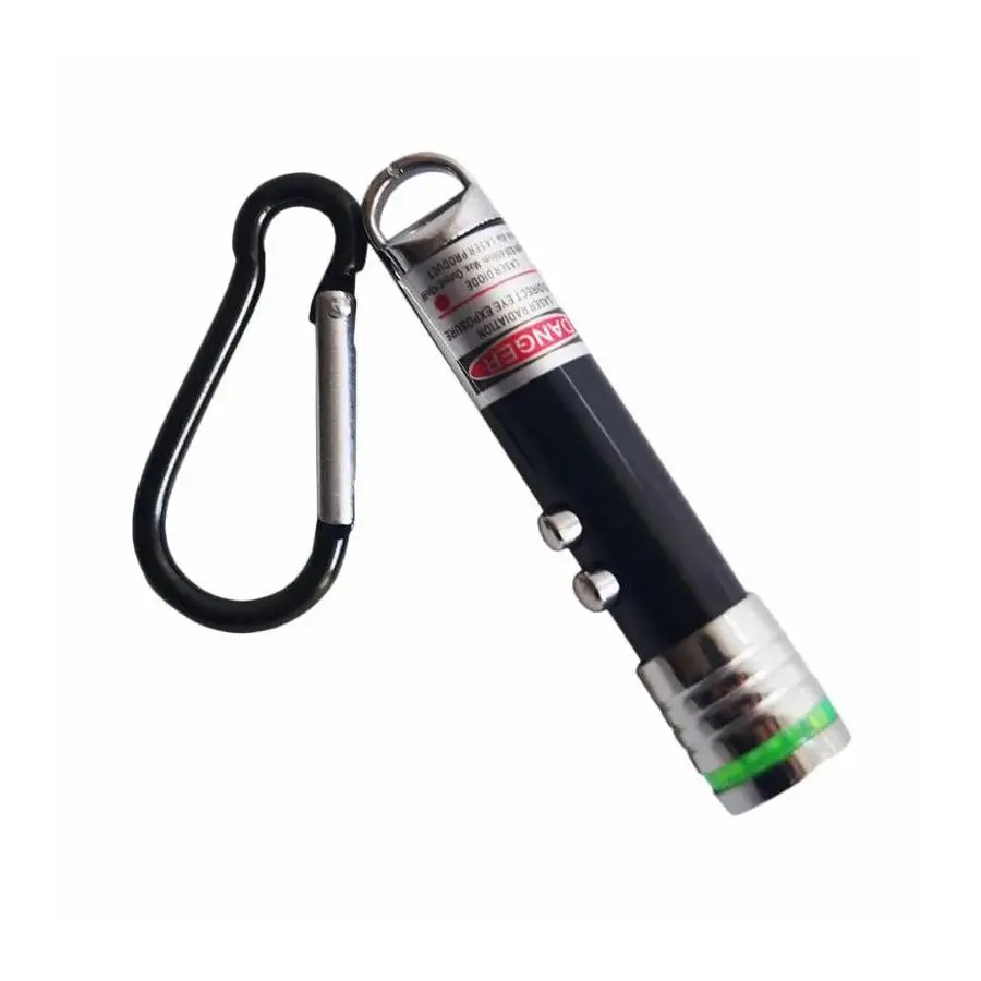 Senter Laser 3 in 1 Dengan Gantungan Mainan 3in1 laser senter gantungan kunci Lampu Merah