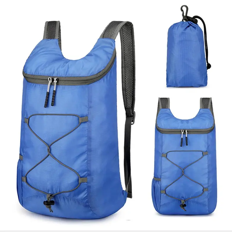 Waterproof Sports Storage Bag, 1 Count Portable Foldable Backpack, Lightweight Sports Bag for Outdoor Camping Hiking Swimming, Gym Bag 6