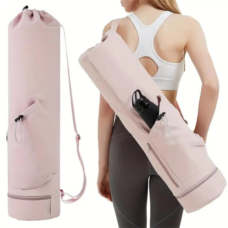 Product Introduction of Yoga Mat Bag, Multifunctional Storage Yoga Mat Bag with Water Bottle Pocket & Waterproof Wet Bag, Adjustable Shoulder Strap Sports Bag for Yoga & Pilates 0