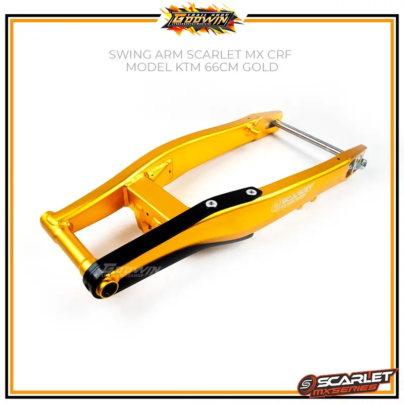Swing Arm Scarlet MX 10916 CRF 150L 66 Cm KLX 150 WR 155 Swingarm Model KTM Almunium 66 Cm 7