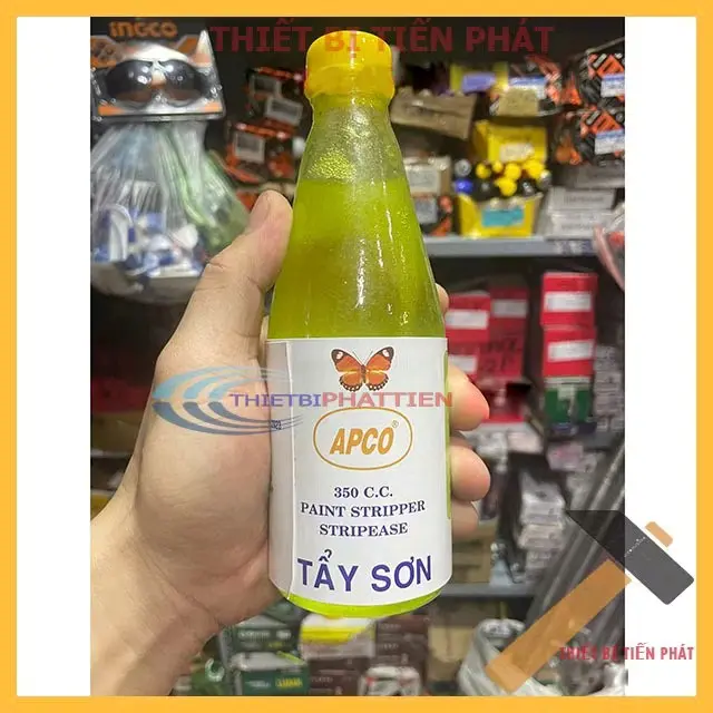 Chai Dung dịch tẩy sơn APCO 350CC chuyên dụng - Làm Sạch 3