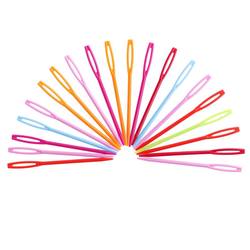Product Introduction of 100Pcs 7cm Plastic Knitting Needles Crochet Hooks Tapestry Wool Yarn Needles DIY 20Pcs 7cm Plastic Knitting Needles Crochet Hooks Tapestry Wool Yarn Needles DIY  Durable 7cm Plastic Knitting Needles Crochet Hooks Tapestry Wool Yarn Needles 31
