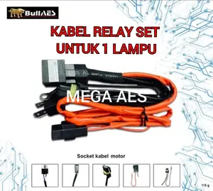 KABEL RELAY SET UNTUK 1 LAMPU