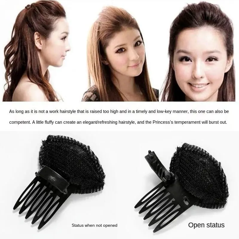 Jepit Rambut Klip Rambut Poni Bun Cepol Poni Bervolume Untuk Fashion Aksesoris Wanita / Jepitan Penebal Rambut BL S12 0