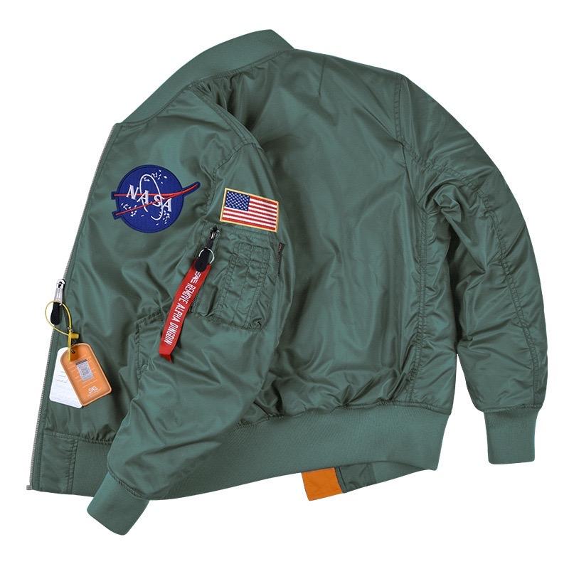 Áo khoác nam bambo pilot có logo bomber boy phố