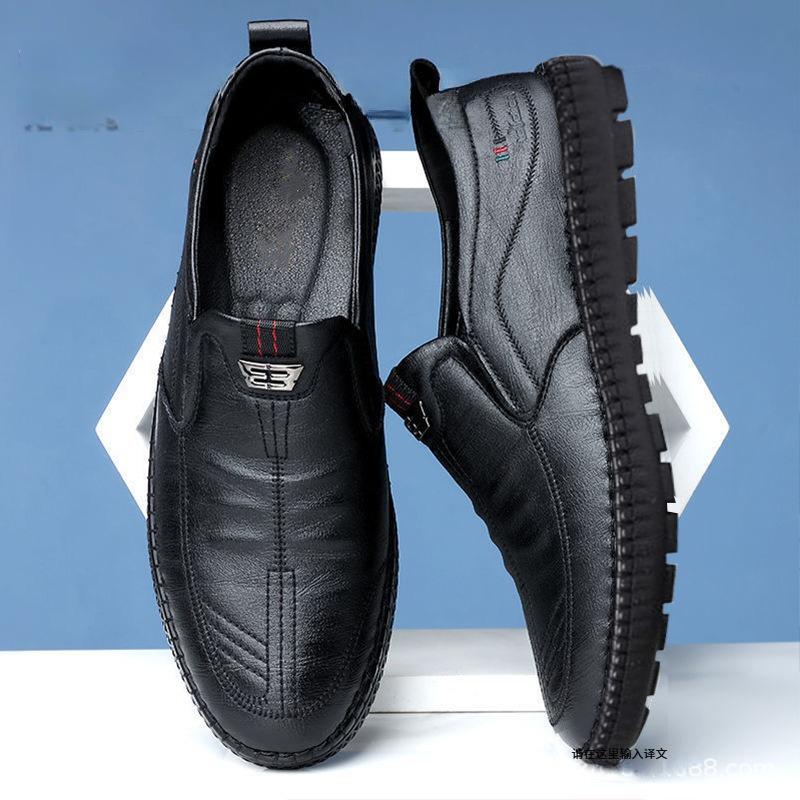 【Giao hàng cực nhanh Giày Da Nam, Bộ Sưu Tập Mới Mùa Lò Xo, Mùa Thu Và Mùa Hè, Giày Công Sở Thường Ngày Đế Mềm, Bề Mặt Mềm, Thích Hợp Cho Nam Trung Niên Và Cao Tuổi, Thời Trang Và Thoải Mái