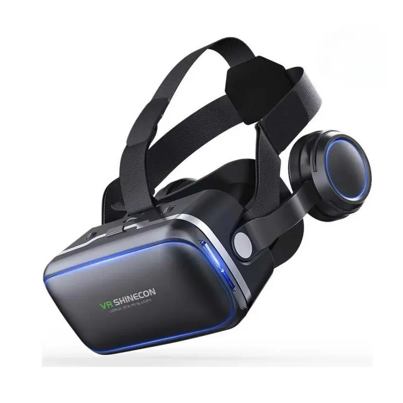 Shinecon 10.0 VR Box 3D Virtual Reality Glasses with Headphone - G04EA 3