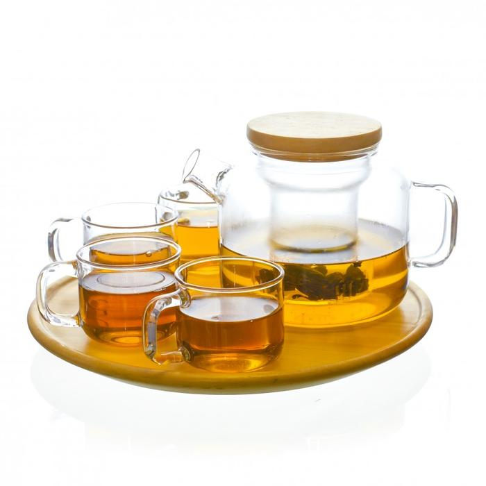 Gambar Rodrick Teaset with 4 cups Cangkir Cup dari Suji Premium Handcrafted Kota Bandung Tokopedia