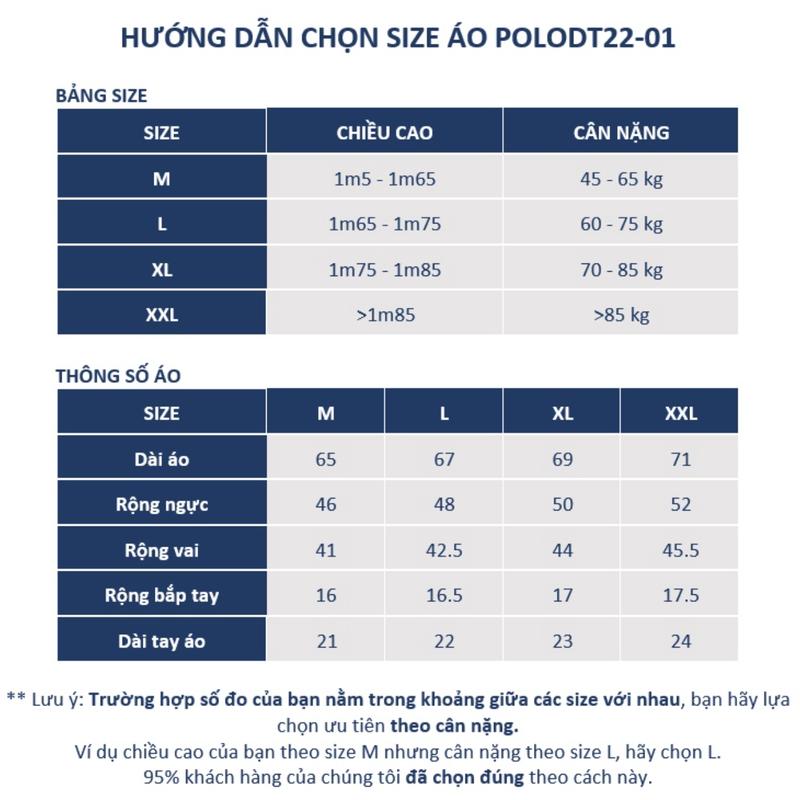 Product Introduction of Áo POLO nam ngắn tay dệt kim DATAMAN, cổ chữ V, vải cotton chải kĩ mềm mịn, không bai xù - DT22-01 0