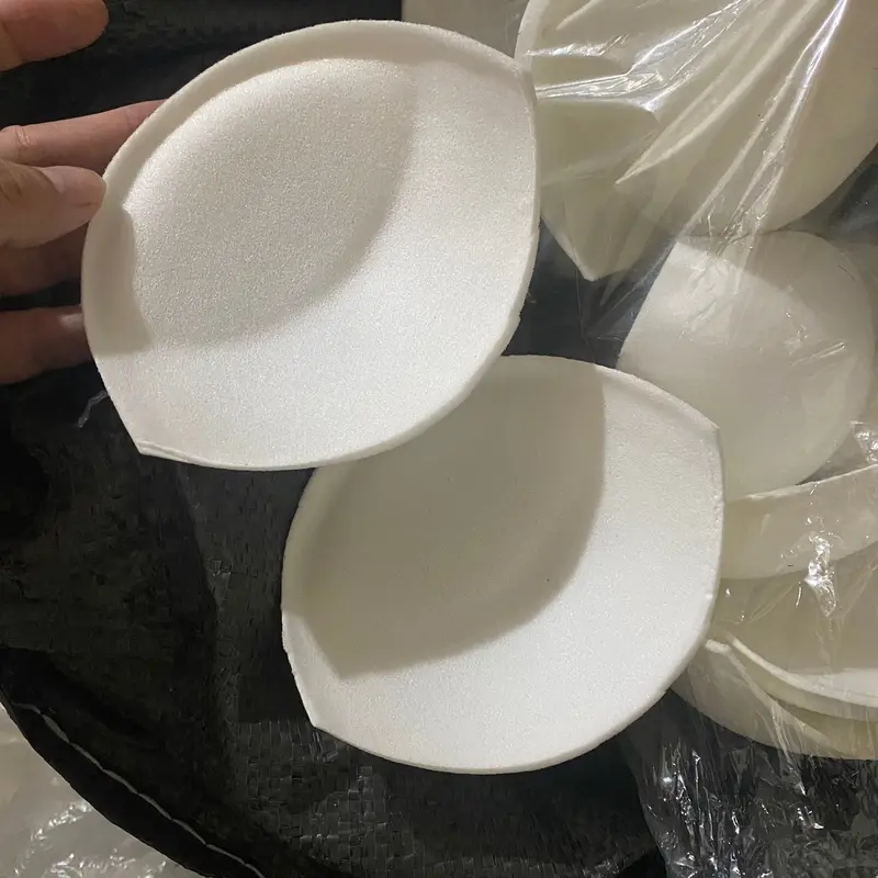 Đệm ngực xoài miếng lót ngực nữ mút xốp Đệm Màu trắng Bra 4