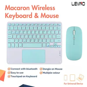 LEVINO Wireless Keyboard Mini Portable 10 inch 2in1 Bluetooth Keyboard For Android / IOS / Windows - Magic Keyboard