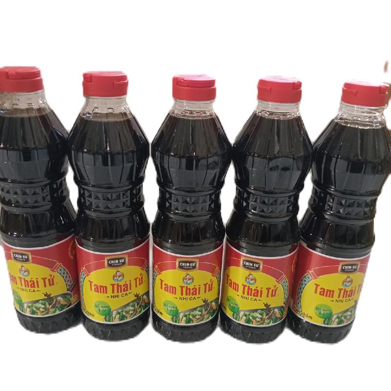 5 chai nước tương Tam Thái Tử Nhị Ca mỗi chai 500ml