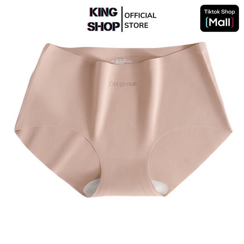 Quần Lót Nữ Su Đúc Thông Thoáng Mềm Mát Gorgeous Cao Cấp , Quần Chip Cạp Cao Ôm Trọn Vòng 3 Đáy Cotton Dán Chắc Chắn Không Cộm KING SHOP Women L057