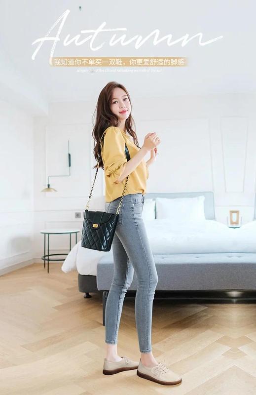 Product Introduction of Pumps Women's Spring and Autumn Soft Soled Flats Comfortable Work Shoes Girls' Mom Shoes 17
