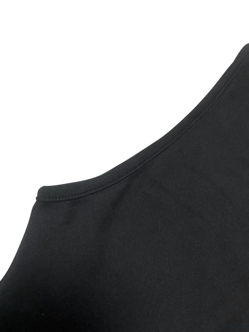 Product Introduction of Women's Solid Color Pleated Tight-fitting Dress, Elegant Long Sleeve Round Neck Dress for Party Holiday Wedding Guest, Ladies Spring & Fall Clothes 5