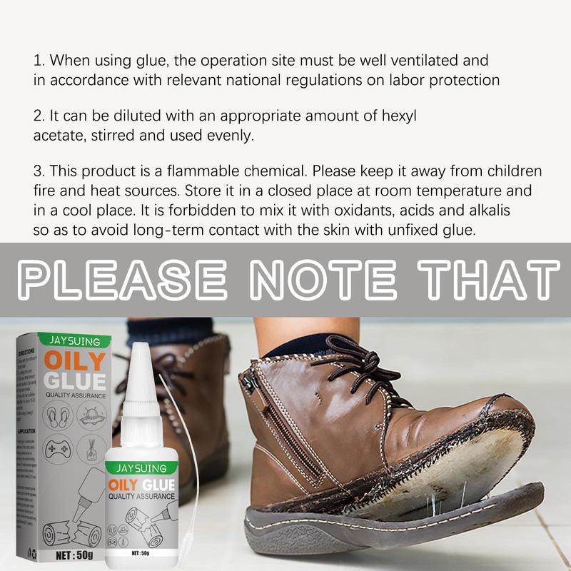 Welding High-strength Oily Glue, 1 Count Waterproof and Heat-resistant Repair Oily Glue for Shoes, Metal, Wood 6