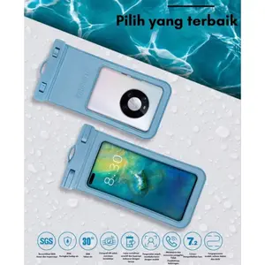 Terlaris Kantong Casing Hp Anti Air Pelindung Ponsel Tahan Air Cocok Untuk Senua Jenis HP (Premium Quality)