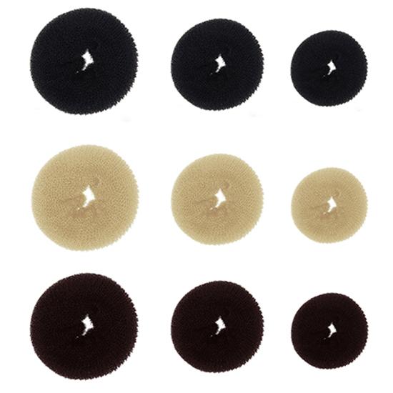 Ol.Q-Women Magic Donut Hair Ring Bun Former Shaper Hair Styler Tie Updo Maker Tools 3
