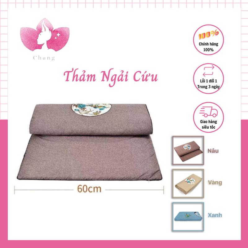 Thảm Ngải Cứu Điện Thảo Dược, Đêm Sưởi Ấm Ngải Cứu Đông Y Giúp Sua Tan Mệt Mỏi Giảm Đau Mỏi Vai Gáy Đau Lưng Tê Bì Chân Tay Nữ Đa Năng Massage