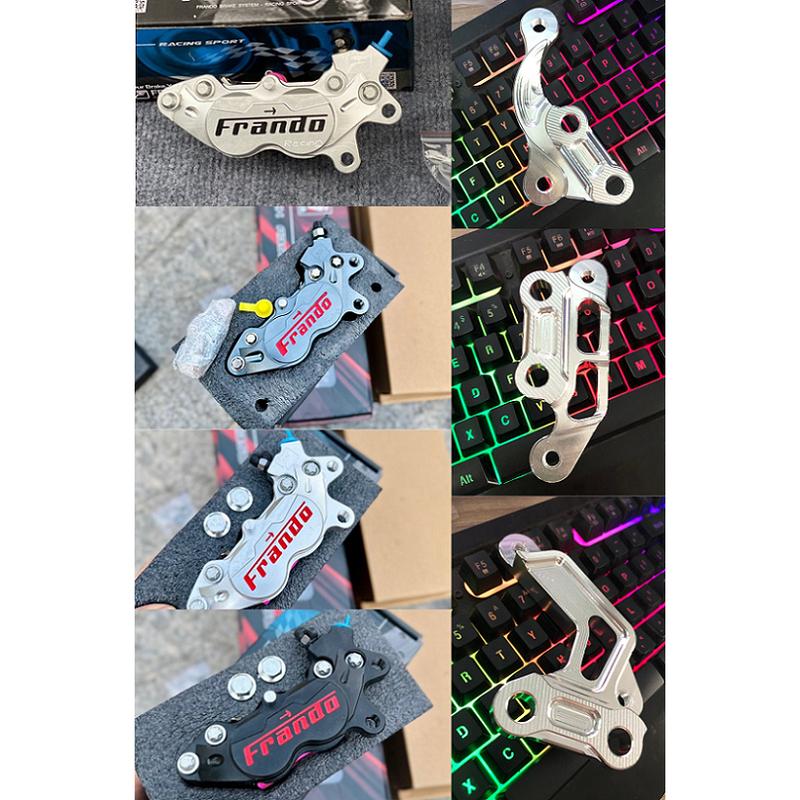 [ Combo Heo + Pát ] Heo Frando 4 pis nhiều màu sắc + pát CNC cho nhiều dòng xe