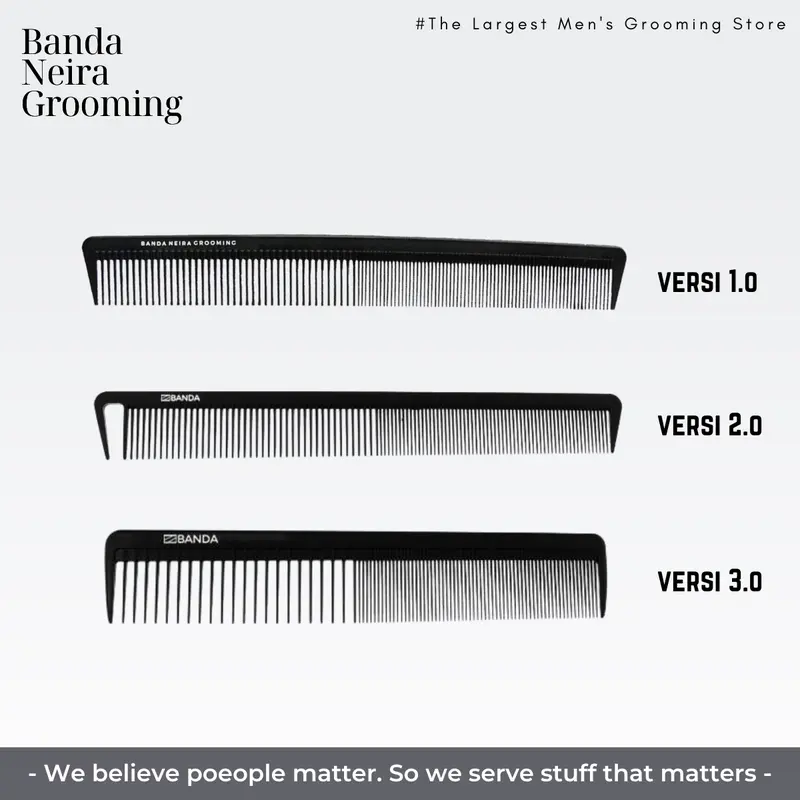 The Simple Carbon Comb / Sisir Karbon by Banda Neira Grooming 0