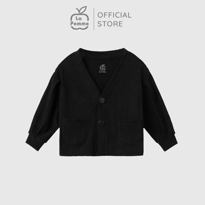 Áo khoác len La Pomme Coloring - Đen