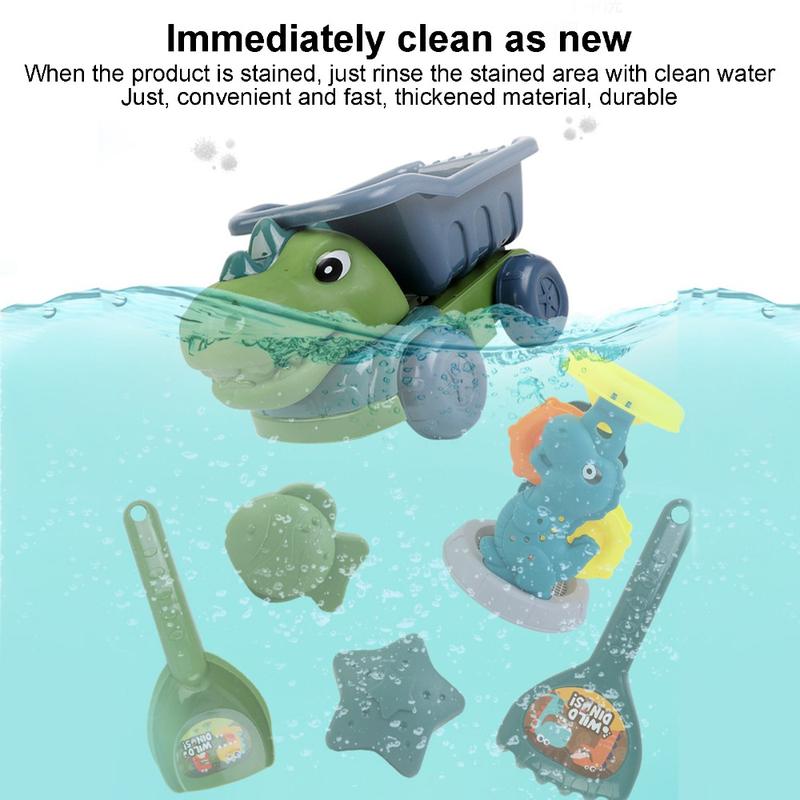 Product Introduction of Swimming Bath Toys Digging Sand Tools Water Play Toys Bucket Beach Toy Set Baby Beach Game Beach Play Toys Car Digging Sand Shovel Toy Summer Seaside Beach Toy Dinosaur Beach Toy Engineering Car Set 21