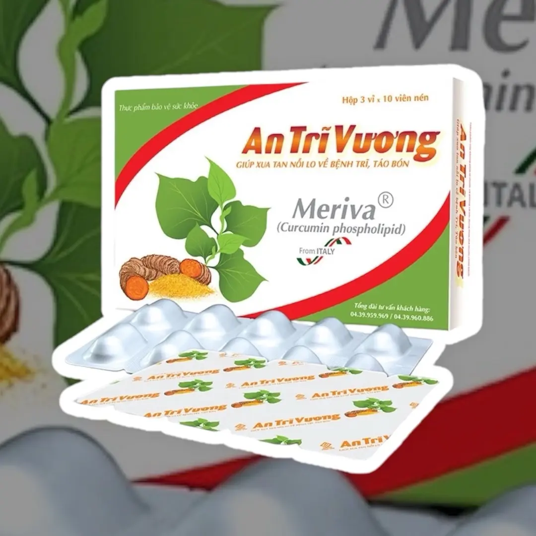 An trĩ Vương hỗ trợ trĩ , tiêu hoá , táo bón canxi phattrien