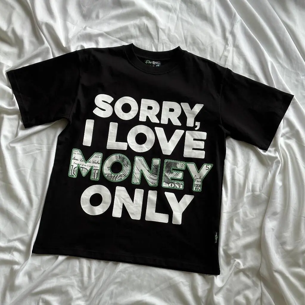 Áo phông sorry mẫu mới  Cháy phố cho nam và nữ