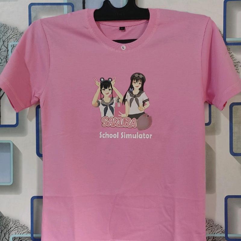 BAJU ANAK KAOS ANAK LAKI PEREMPUAN SAKURA SCHOOL SIMULATOR atasan pakaian 7