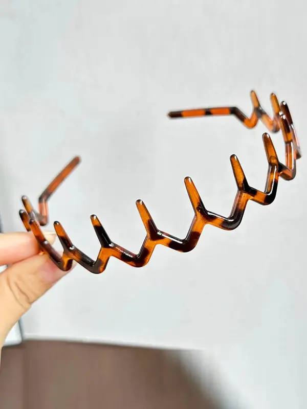 Women's Simple Style Headbands with Comb Tooth Design, Fits Summer 2025 Hairstyles for School, Trendy Cute Hair Hoop, Fashion Hair Accessories for Women for Daily & Party Decoration 2
