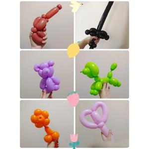 Hot Sale High-Quality Wedding Birthday Festival Celebration Balloon Decoration 8 Long Strips/15 Round Balls with Large Inflator